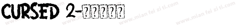 Cursed 2字体转换